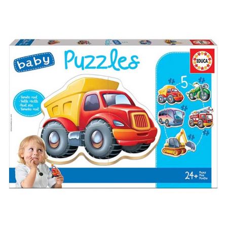 Educa baby puzzle vehículos