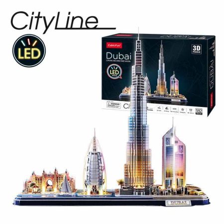 Puzzles 3D City Line Led Dubai