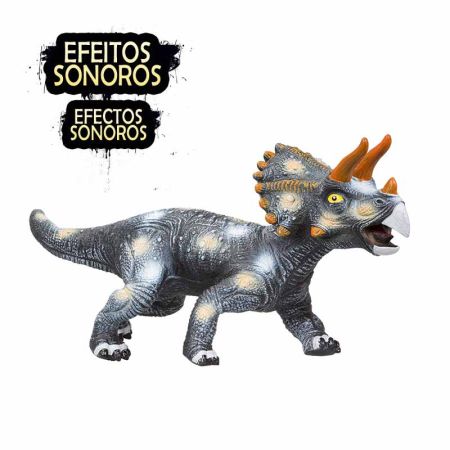 Wild Dragons Triceratops de foam con sonidos