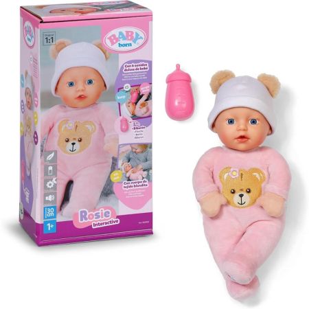 Baby Born bebé 30 cm 6 funciones interactivo