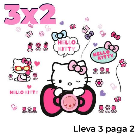 Hello Kitty timbre con pegatinas