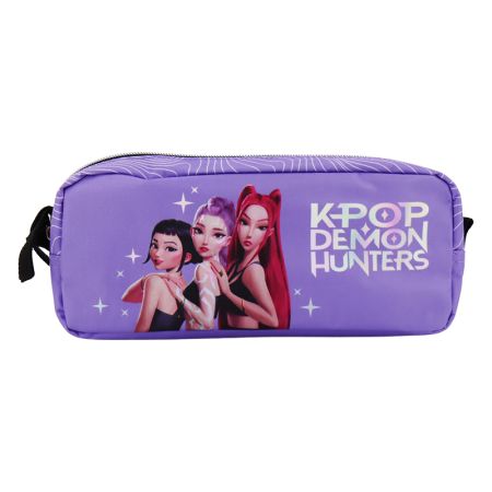 Portatodo doble Kpop Demon Hunters lila