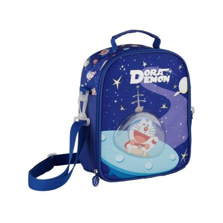Mochila escolar nevera Doraemon 25x20x9 cm