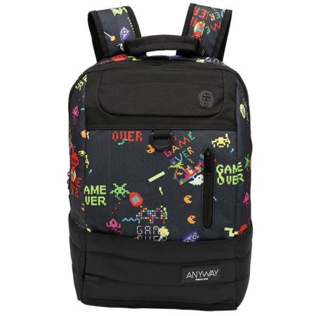 Mochila escolar Minecraft Game Over 32X44X16 cm