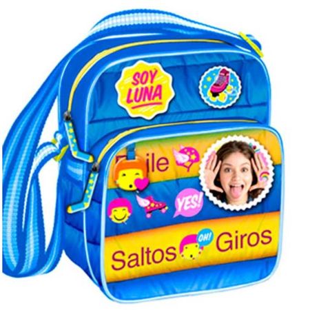 Bolso bandolera azul Soy Luna  23 cm