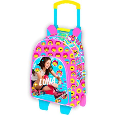 Mochila escolar carro Soy Luna