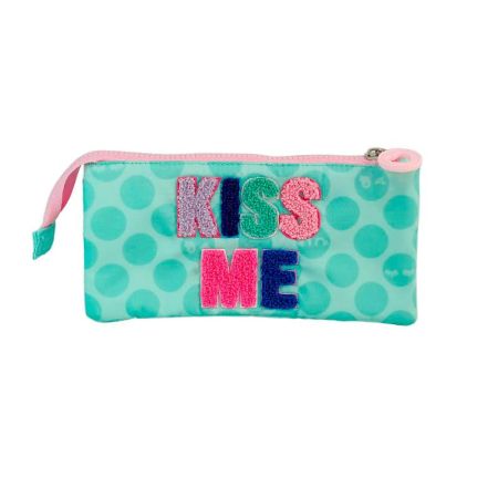 Estuche escolar triple Blin Blin Kiss Me