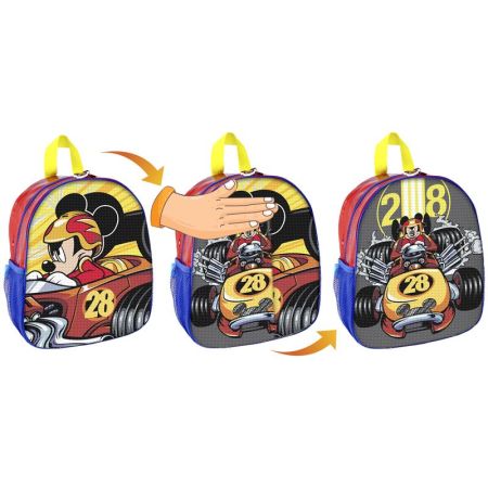 Mochila Mickey lentejuelas reversibles 30 cm