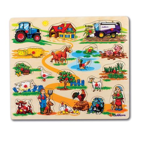 Puzzles de madera granja Eichhorn