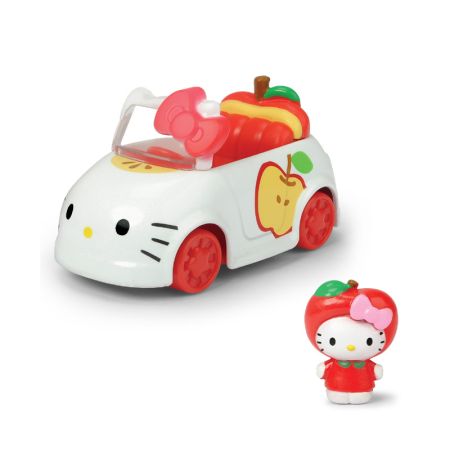 Hello Kitty Vehículo manzana con figura