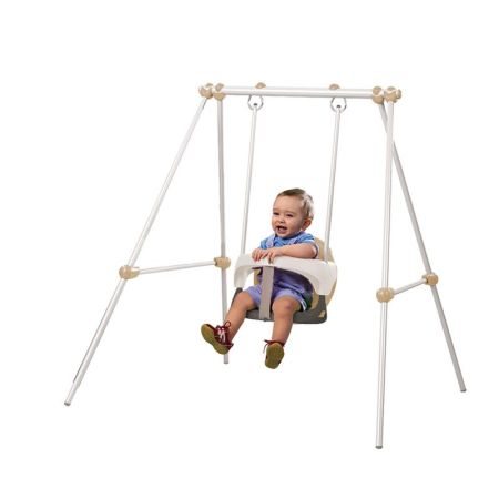 Columpio metal Swing beige