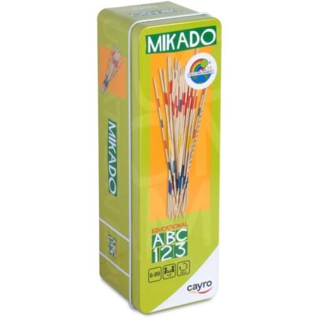 Mikado en caja de metal