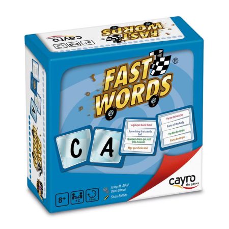 Juego cartas Fast words