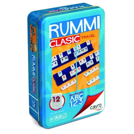 Juego Rummiclasic caja metálica