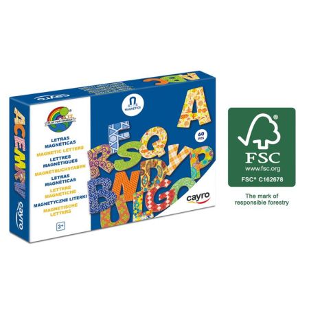 Letras magnéticas 60 piezas