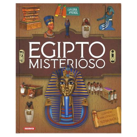 Libro Egipto misterioso Explora y aprende