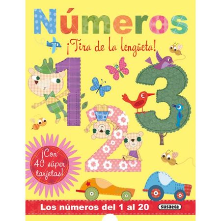 Libro números (tira de la lengüeta)