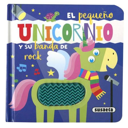 Libro El pequeño unicornio y su banda de rock