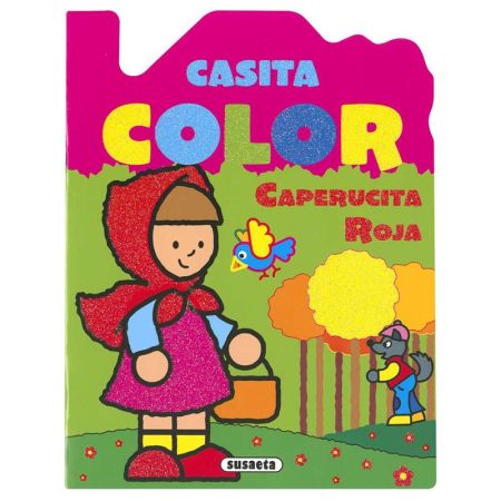 Libro Caperucita Roja Casita color