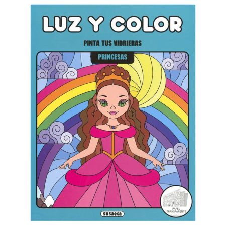 Libro Princesas Pinta tus vidrieras