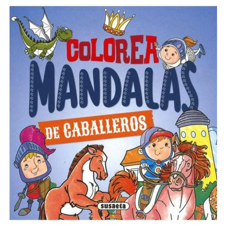 Libro Colorea mandalas Caballeros