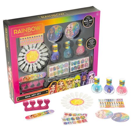 Decora tus uñas Rainbow High