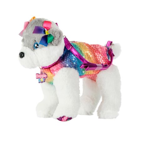 Peluche Doggie Star Husky Arcoiris Hasky