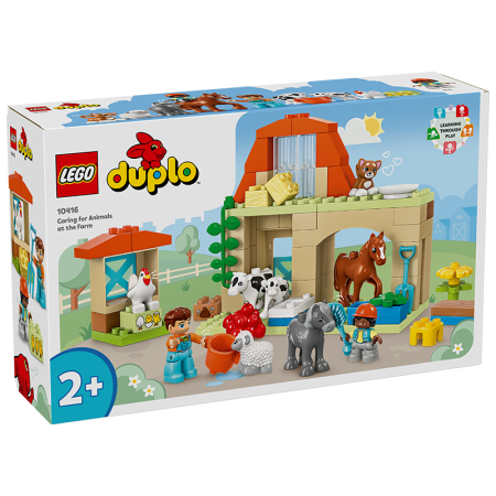 Lego Duplo cuidado de animales en la granja