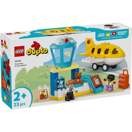 Lego Duplo primera vez en el aeropuerto