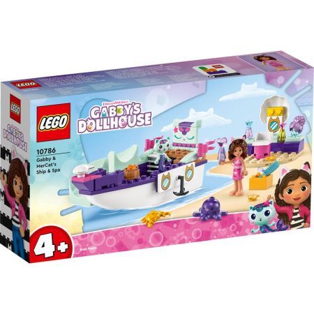 Lego  Casa de muñecas de Gabby Barco Spa y Siregat