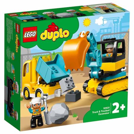 Lego Duplo camión y excavadora con orugas