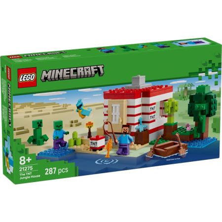 Lego Minecraft la casa-dinamita de la selva