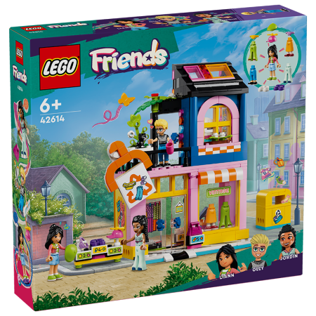 Lego Friends tienda de moda retro
