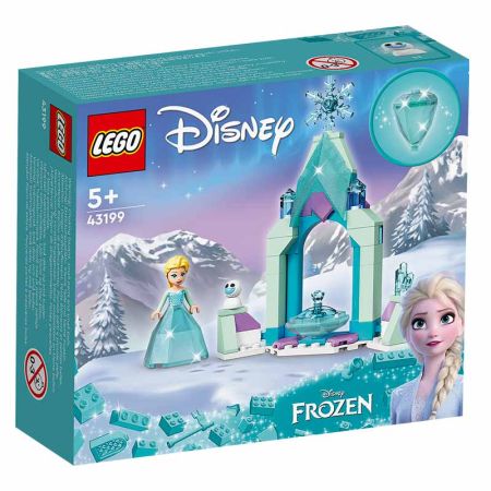 Lego Disney patio del castillo de Elsa
