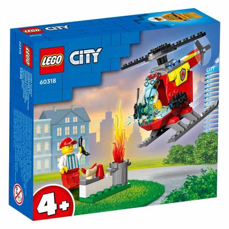 Lego City helicóptero de bomberos