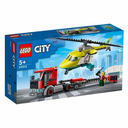 Lego City transporte de helicóptero de rescate