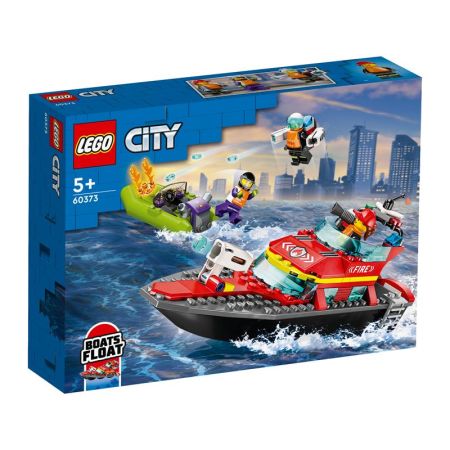 Lego City lancha de rescate de bomberos
