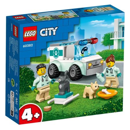 Lego City furgoneta veterinaria de rescate