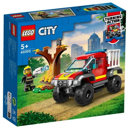 Lego City camión de rescate 4x4 de bomberos
