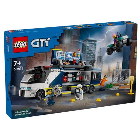 Lego City laboratorio de criminología de policía
