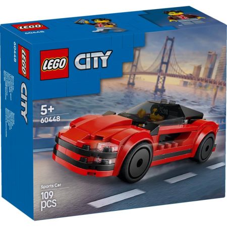 Lego City deportivo rojo