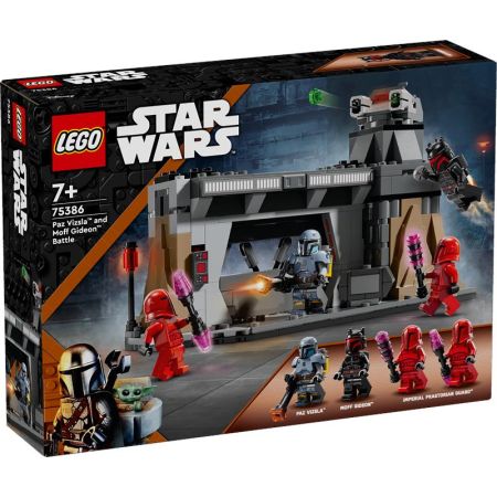 Lego Star Wars  batalla Paz Vizsla y Moff Gideon