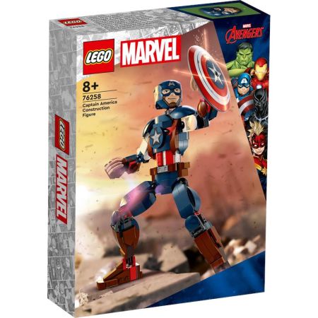 Lego Super Heroes figura: Capitán América