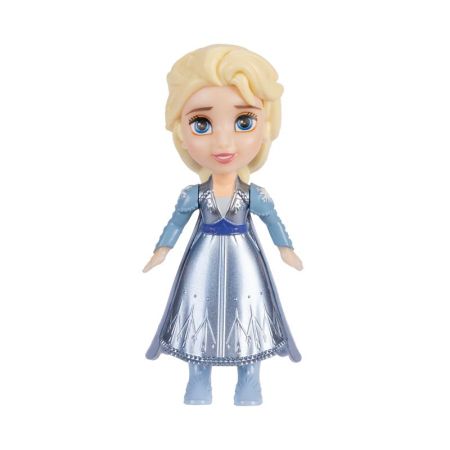 Princesas Disney muñeca Frozen Elsa gris 7 cm