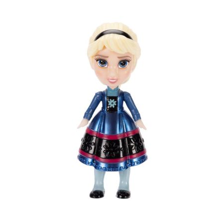 Princesas Disney muñeca Frozen azul oscuro 7 cm