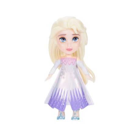 Princesas Disney muñeca Frozen lila claro 7 cm