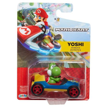 Super Mário Bros coches mini kart Racers 6 cm