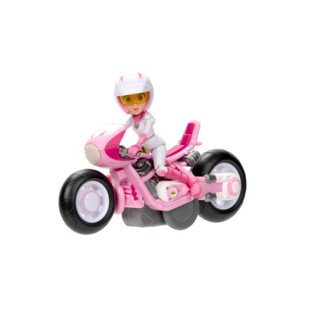Super Mario Bross Movie coches 6 cm Kart Peach