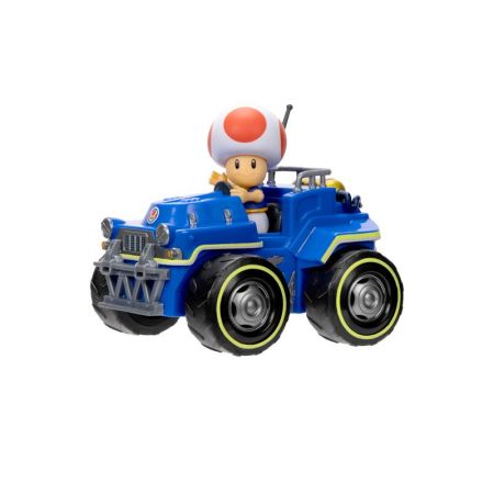 Super Mario Bross Movie coches 6 cm Kart Toad