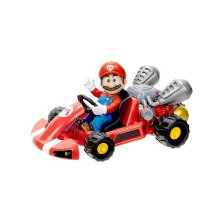 Super Mario Bross Movie coches 6 cm Kart Mario